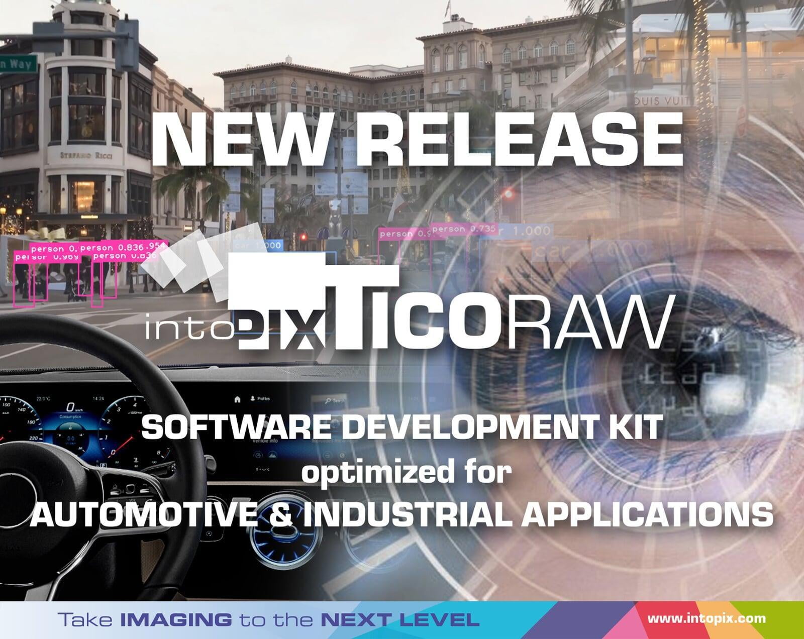 intoPIX 用无损的RAW 编码扩展了FastTicoRAWSDK 的能力，用于测量和分析